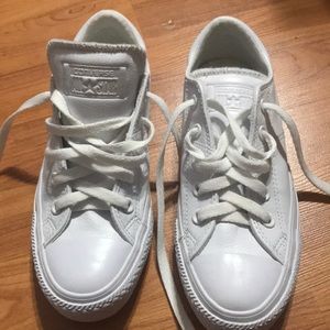Leather converse